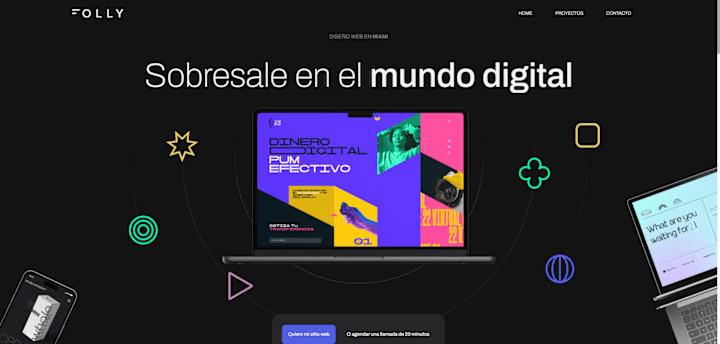 Cover image for Web Design Agency | Portfolio website