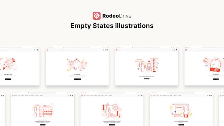 Cover image for Rodeo Drive - Empty State Illustrations 