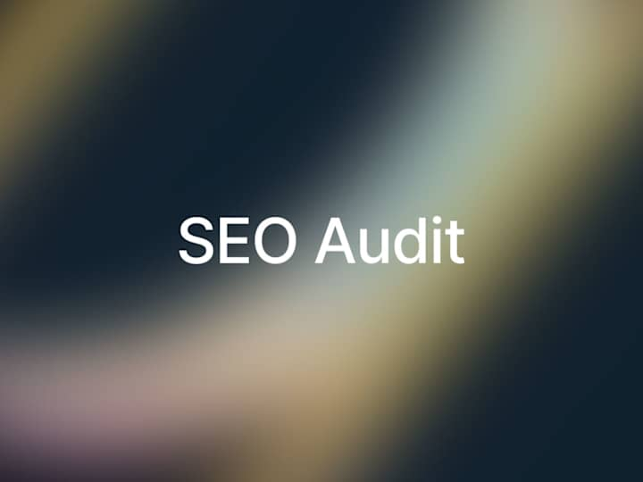 Cover image for Search Engine Optimization (SEO) Audit