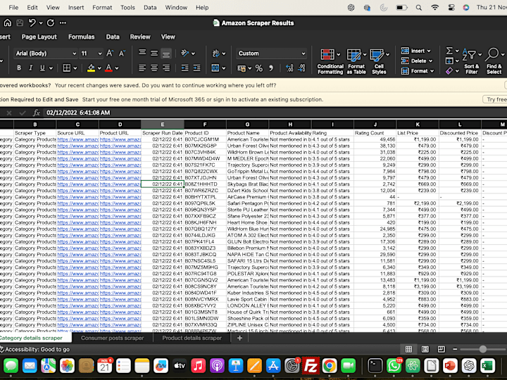 Cover image for Advanced E-Commerce Web Scraping Pipeline