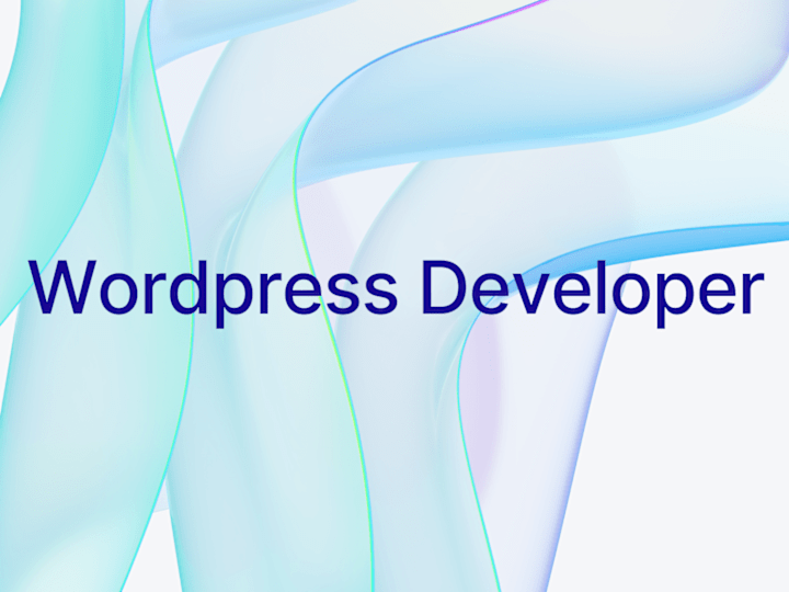 Cover image for Wordpress Developer