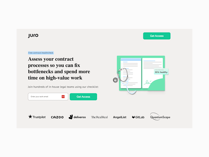 Cover image for Full-stack Landing Page Design & Development for AI platfrom