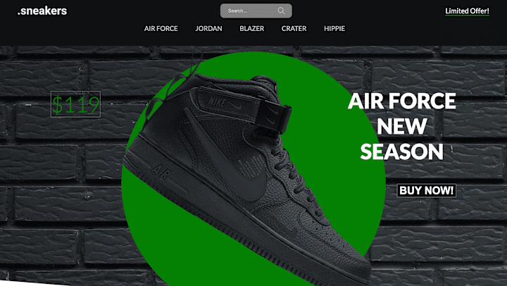 Cover image for An E-commerce Website