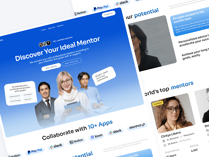 Cover image for Berguru - AI Powered Digital Mentor Finder Website