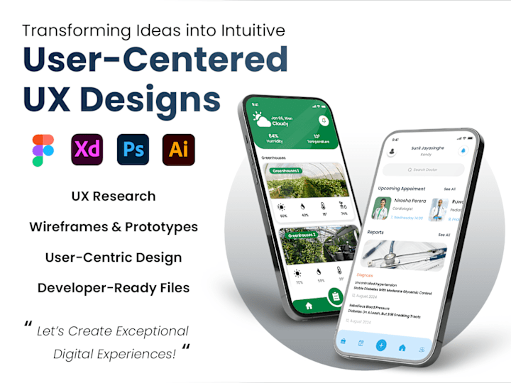 Cover image for UX Research & Design Expert for Apps & Websites