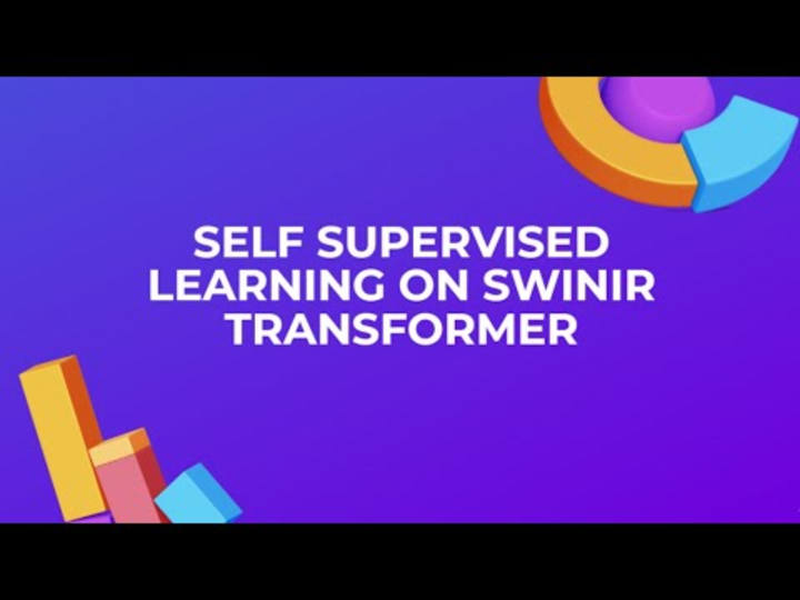 Cover image for Self Supervised Image Transformer - YouTube