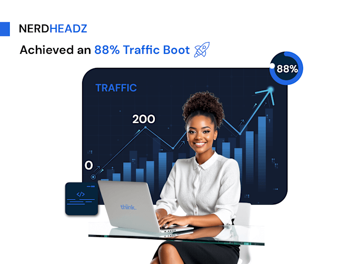 Cover image for SEO Case Study - 88% Increase in Organic and Branded Traffic 