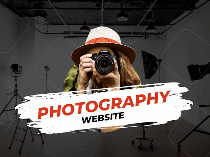 Cover image for I will design you a professional portfolio & photograpy website