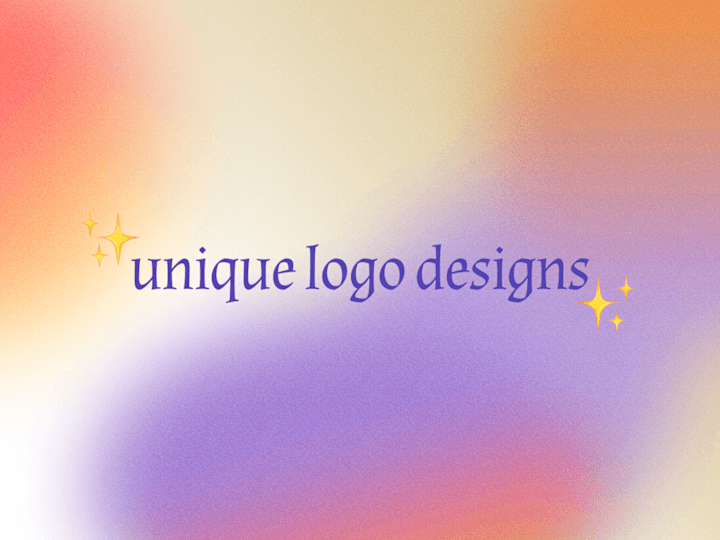 Cover image for Unique Logo Design to help your business stand out ✨ 