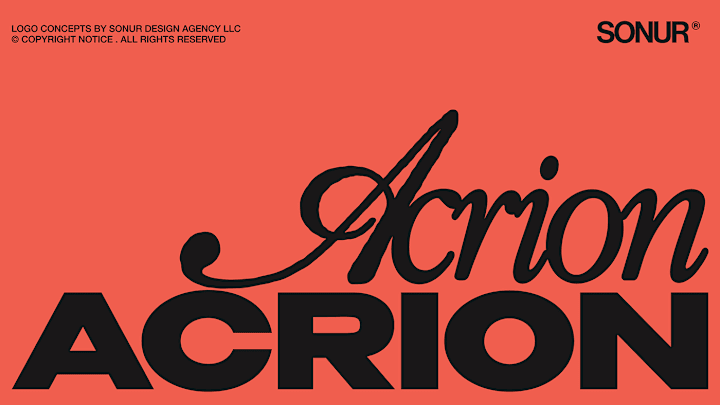 Cover image for Acrion Records - Logo Design & Branding Concept