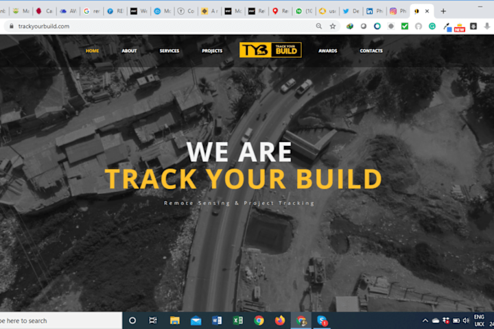 Cover image for Track Your Build Web App