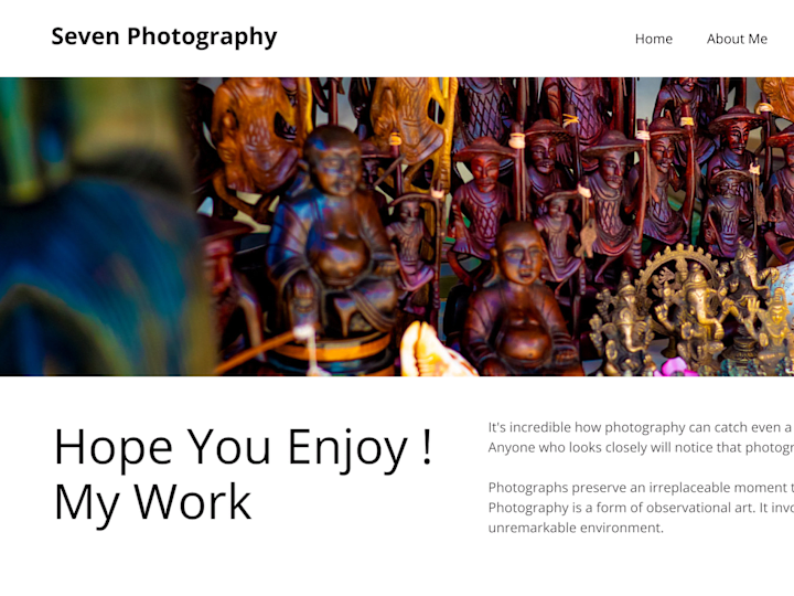 Cover image for Seven Photography