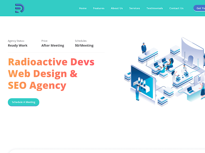 Cover image for Web Design Agency website