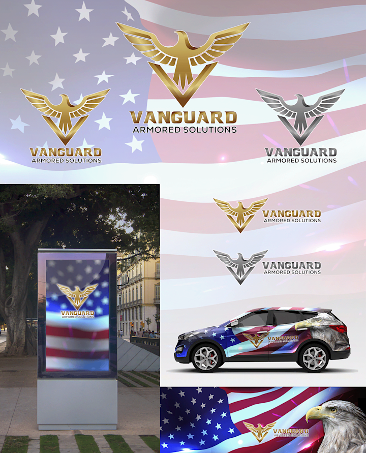 Cover image for Logo-Mock Up "Vanguard" :: Behance