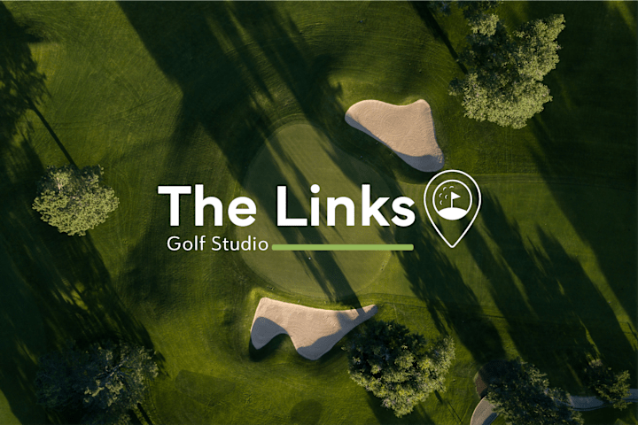 Cover image for The Links Golf Studio -Visual Identity and Branding Project