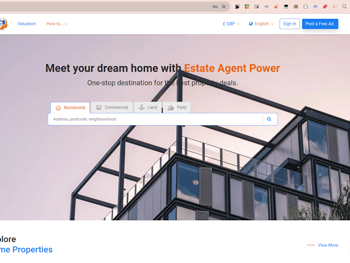 Cover image for Estate Agent Power