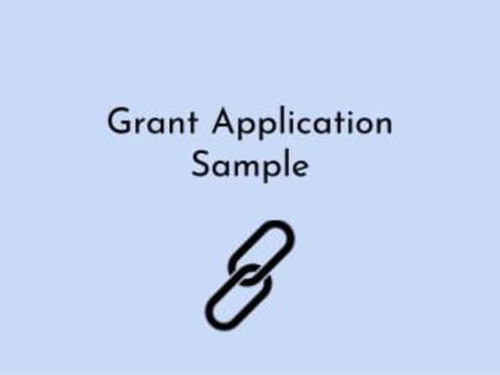 Cover image for Grant Application