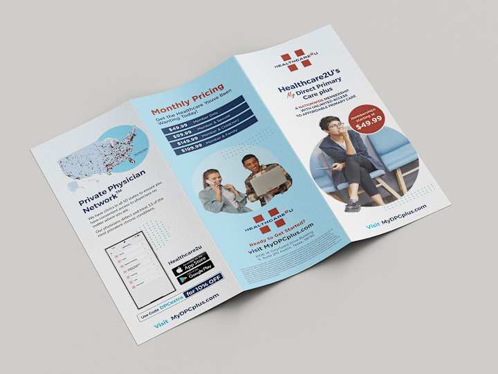 Cover image for Healthcare2U Brochure Design