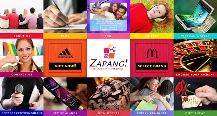 Cover image for Zapang Branding and Website :: Behance