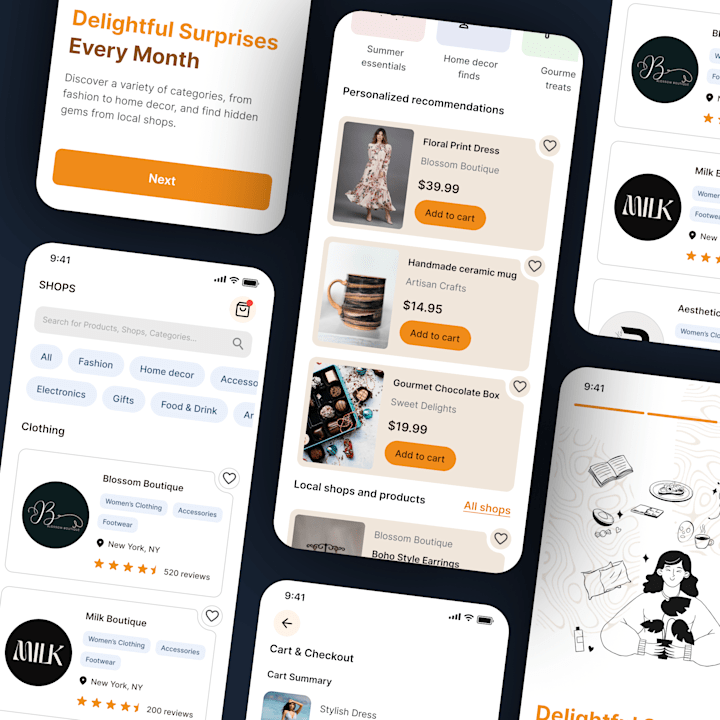 Cover image for Local vendors app