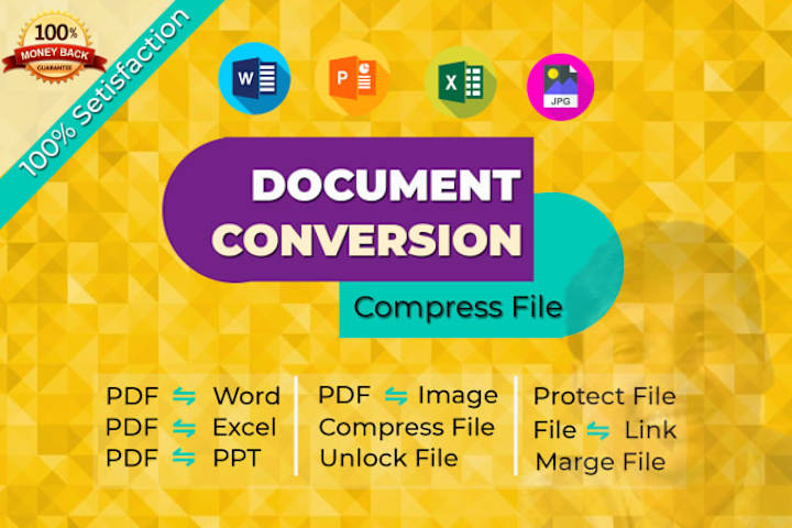 Cover image for I will convert any file and reduce file size within 30 minutes