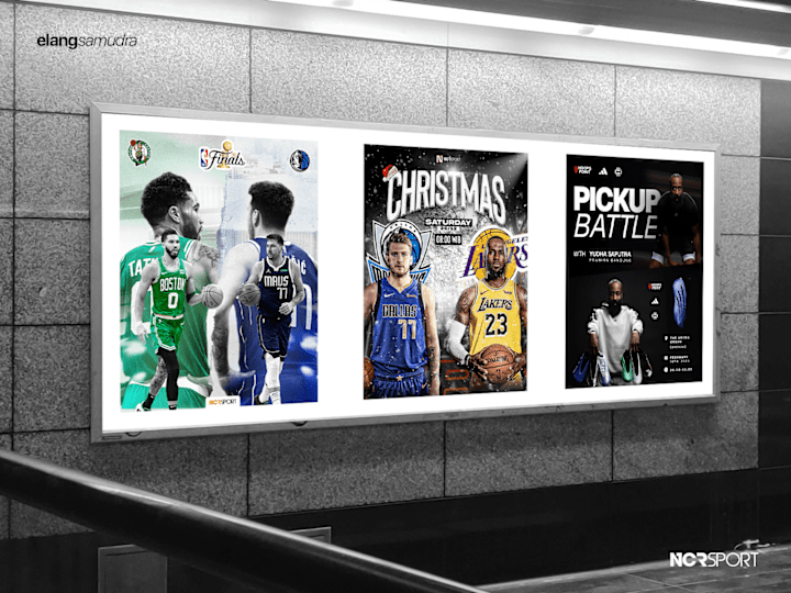 Cover image for Sport Graphic Design  |  NCR Sport & Hoops Point