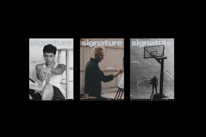 Cover image for Signature | Magazine Layout