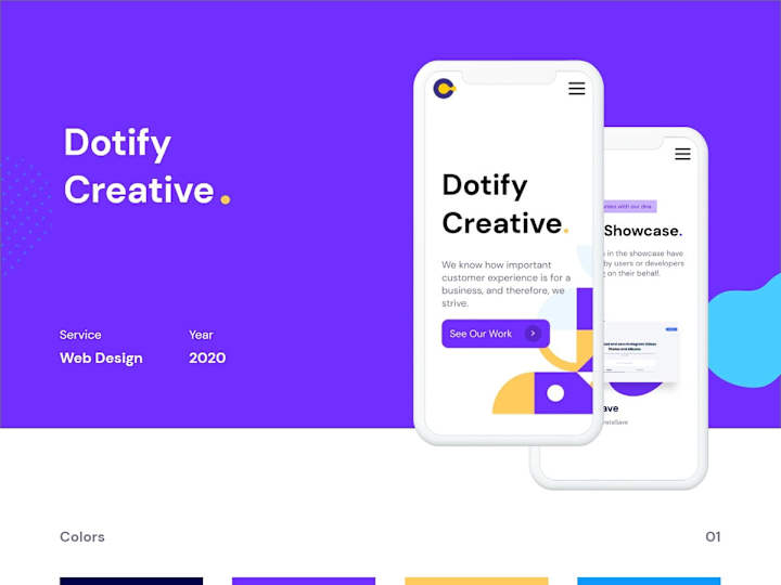 Cover image for Web Design - Dotify