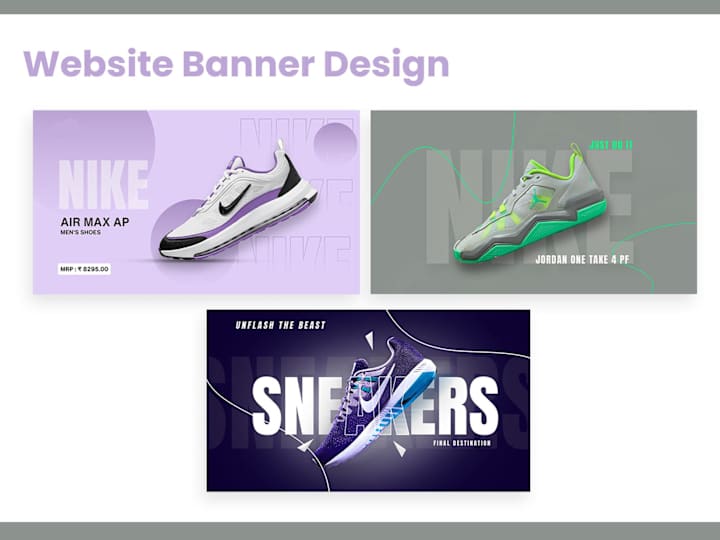 Cover image for I will design a professional website banner