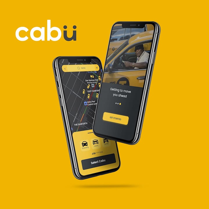 Cover image for CABU : Ride-Sharing App | UI/UX Case Study