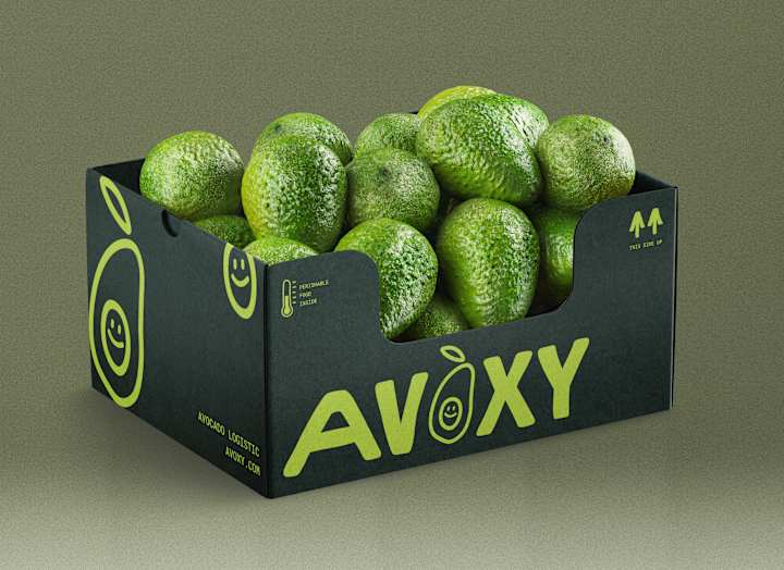 Cover image for Identity design for Avoxy 