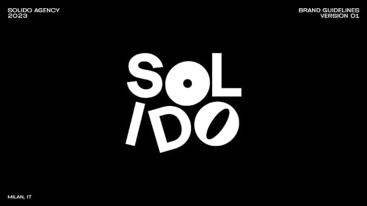 Cover image for "SOLIDO" - Brand Identity