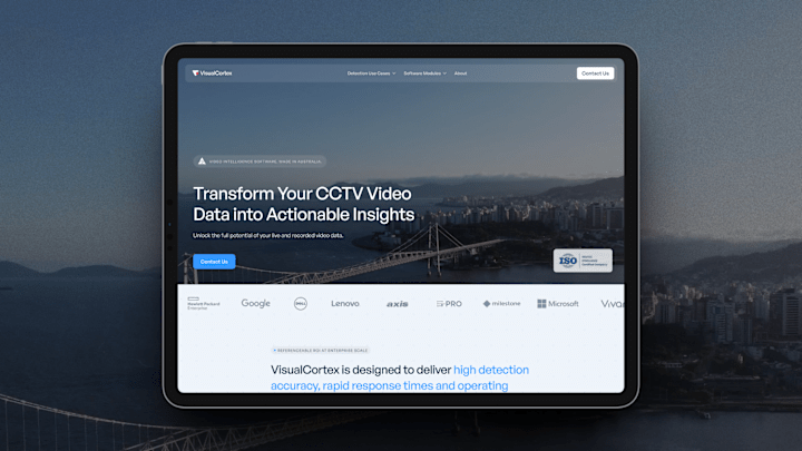Cover image for VisualCortex Website Development