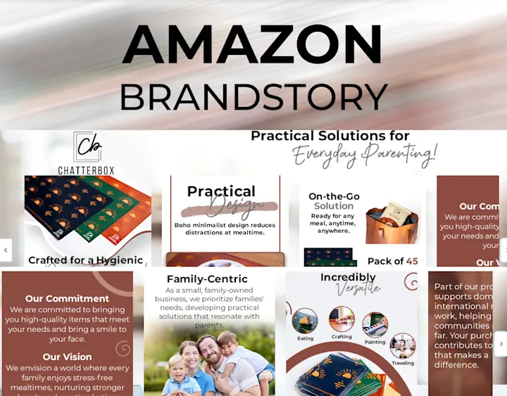 Cover image for Amazon Brand Story - Dining Placemats