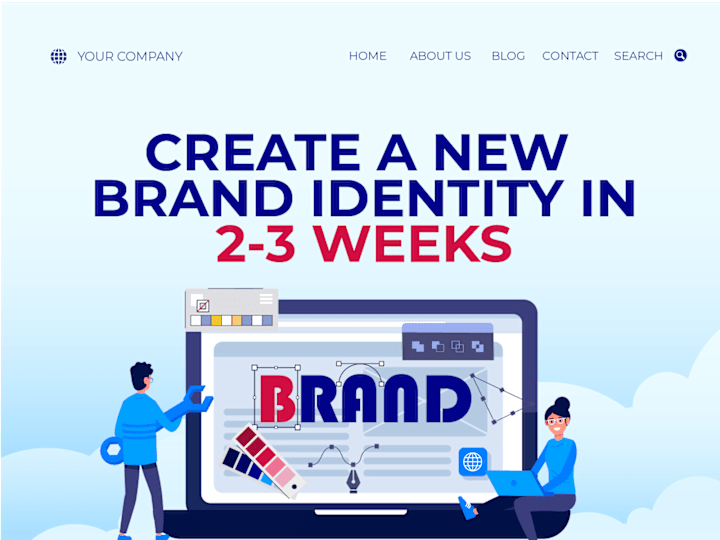 Cover image for Create a new Brand Identity: Logo, Website & Materials in 2-3wks