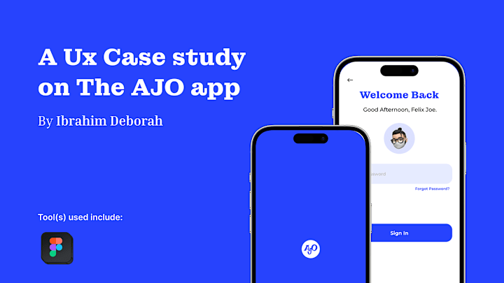 Cover image for AJO App Case Study