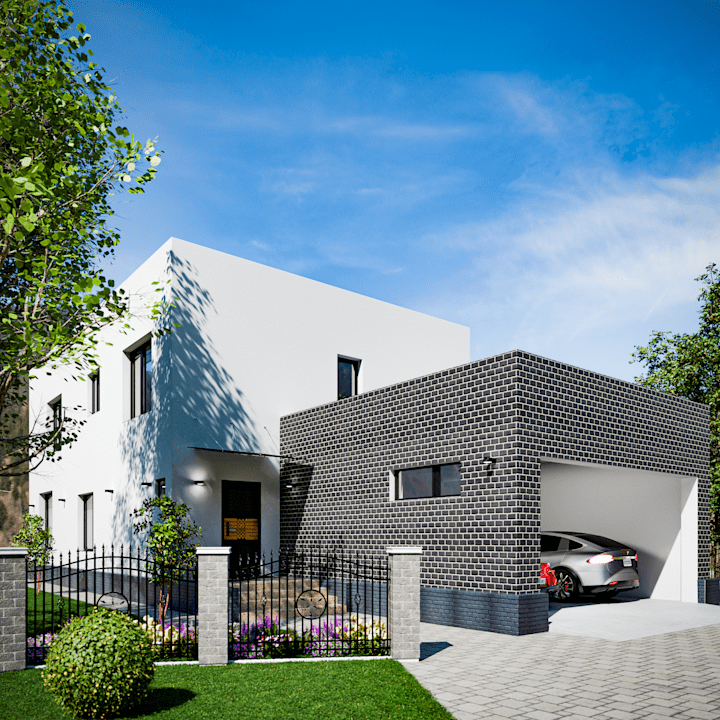 Cover image for Striking Modern Residence