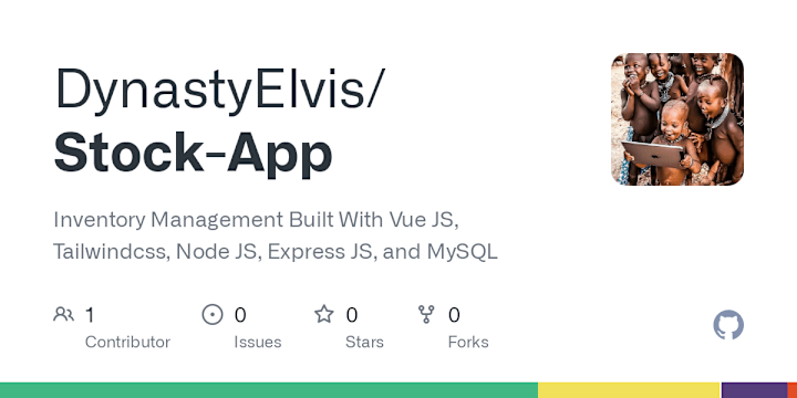 Cover image for DynastyElvis/Stock-App