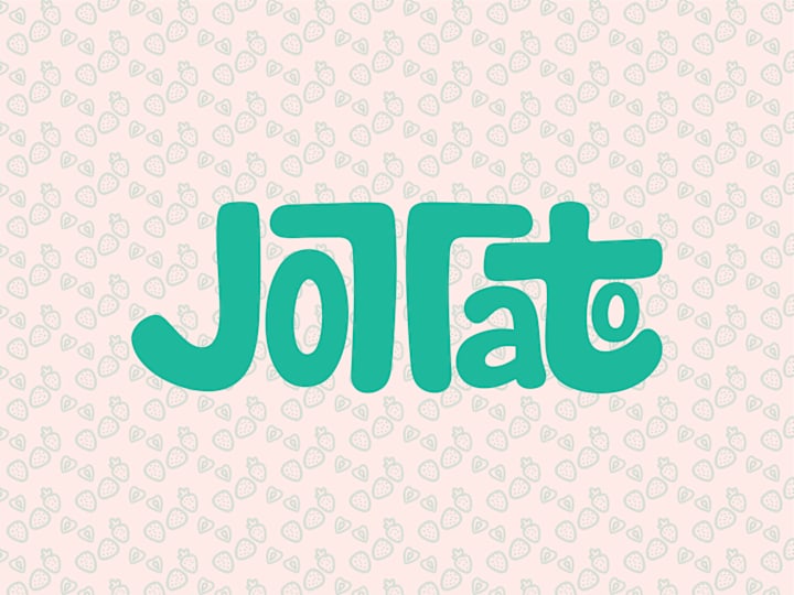 Cover image for Jollato - Low Fat Gelato Label Design