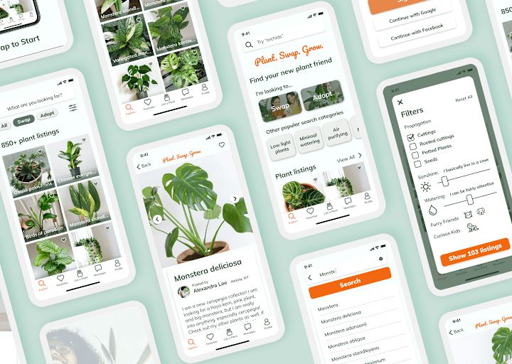 Cover image for Plant Swap Grow — iOS Plant Exchange App
