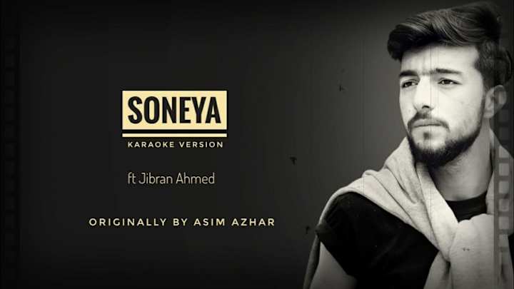 Cover image for Soneya | Karaoke version | ft Jibran Ahmed - YouTube