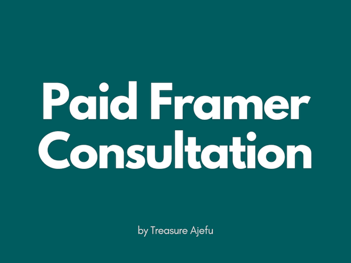 Cover image for Framer Consultation