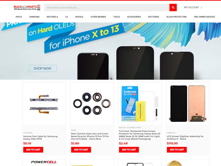 Cover image for E-commerce Website Development with WordPress, and Woocommerce