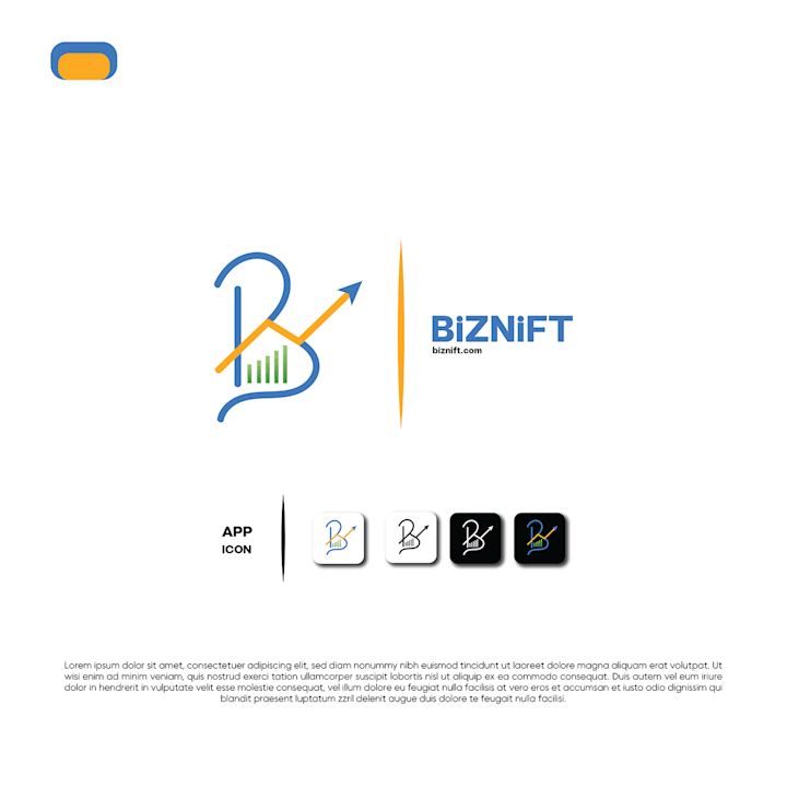 Cover image for Biznift Logo :: Behance