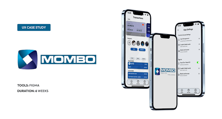 Cover image for MOMBO Banking App -  UX Case Study