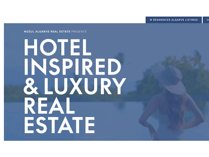 Cover image for Nozul Algarve Real Estate Website Development