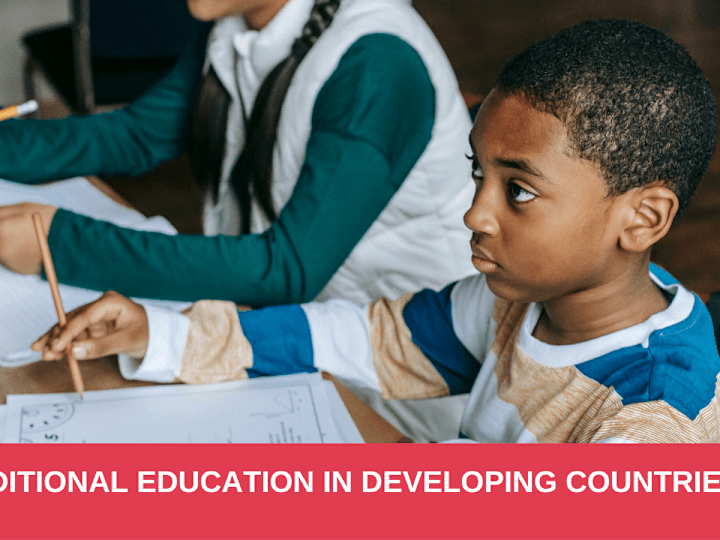 Cover image for Traditional education in developing countries