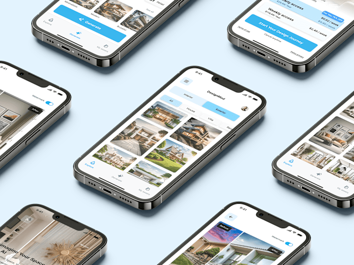 Cover image for Interior & Exterior Design App with AI-Powered Personalization