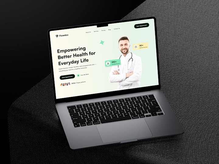 Cover image for Flowdoc – Modern Medical UI Template