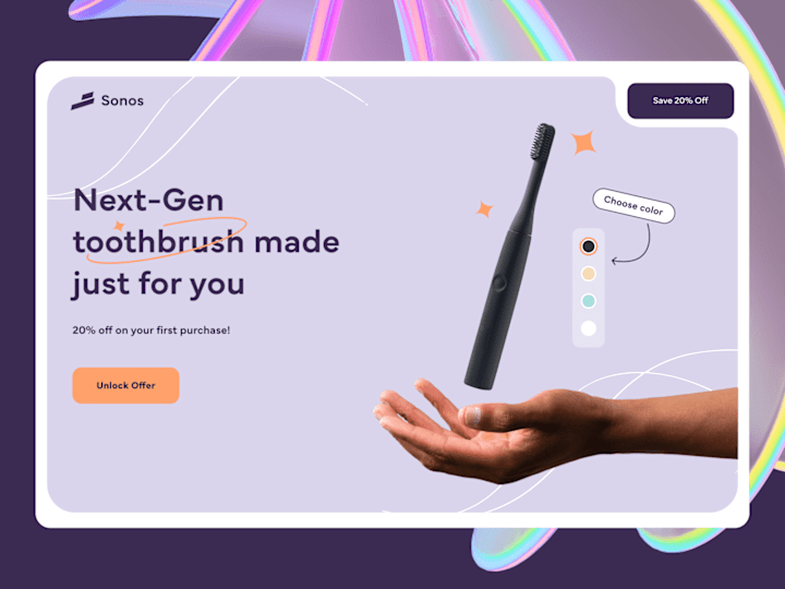 Cover image for Design a single landing page with Figma